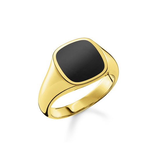 Bague classique noir-or de la collection  dans la boutique en ligne de THOMAS SABO