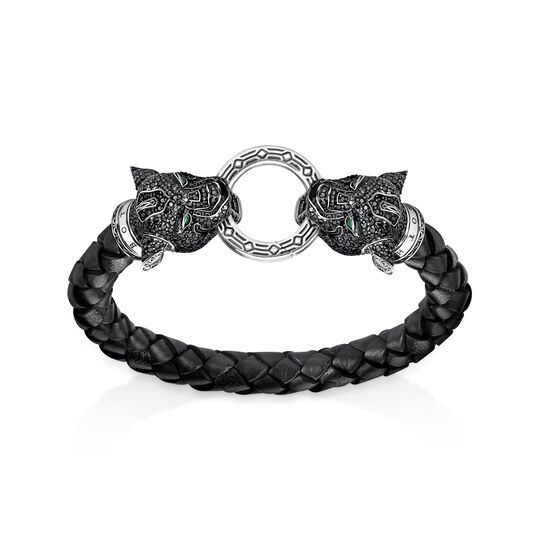 Leather strap Black Cat from the  collection in the THOMAS SABO online store