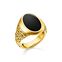 Ring schwarz-gold aus der  Kollektion im Online Shop von THOMAS SABO