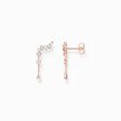 Ear climber ice crystals rose gold from the Charming Collection collection in the THOMAS SABO online store