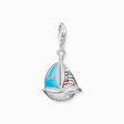Colgante Charm turquesa velero plata de la colección Charm Club en la tienda online de THOMAS SABO