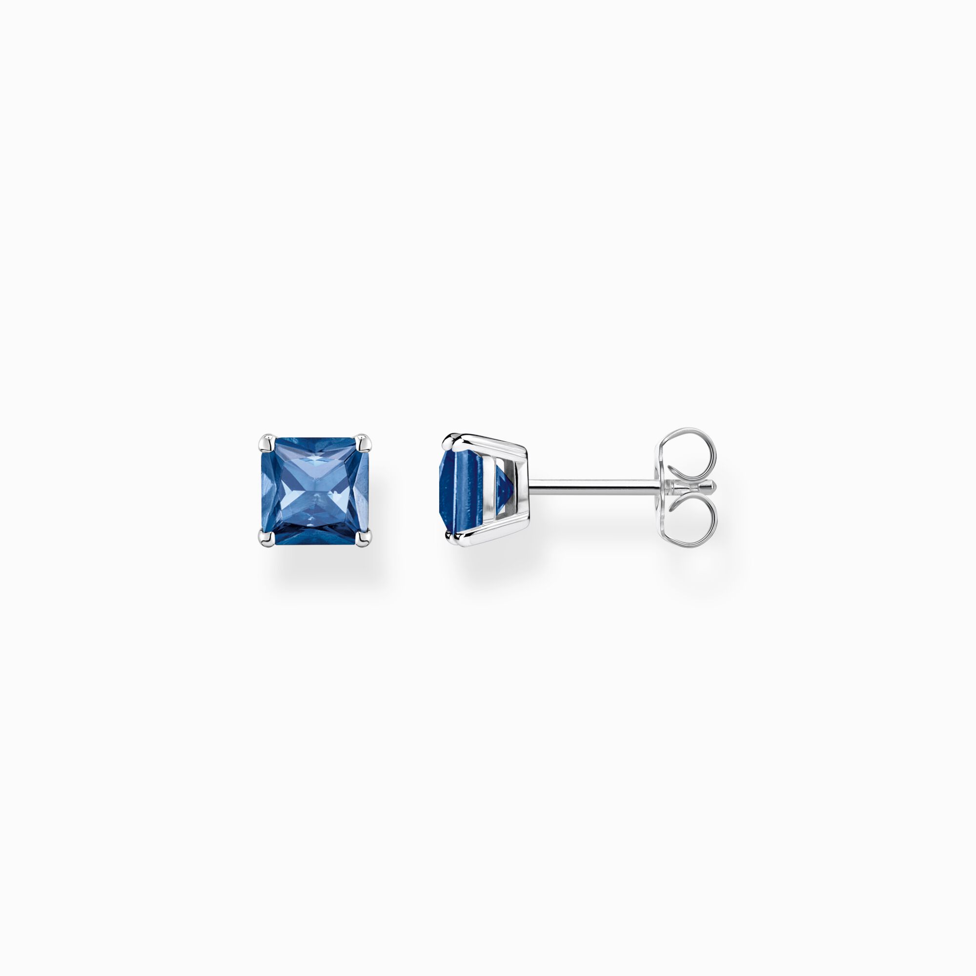 Clous d&#39;oreilles avec pierre bleue argent de la collection  dans la boutique en ligne de THOMAS SABO