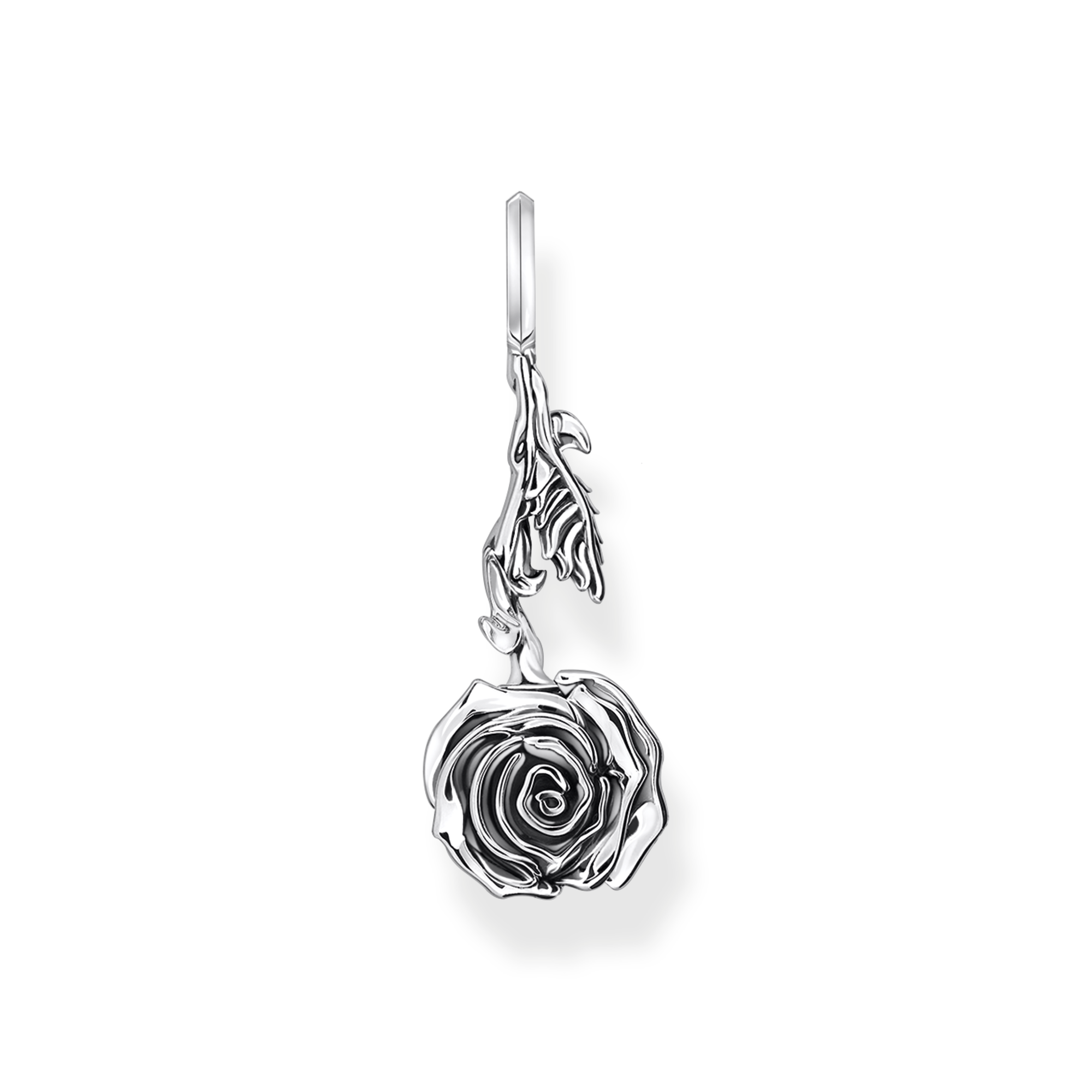 Thomas Sabo Anhänger Midnight Rose Silber silberfarben PE981-637-21