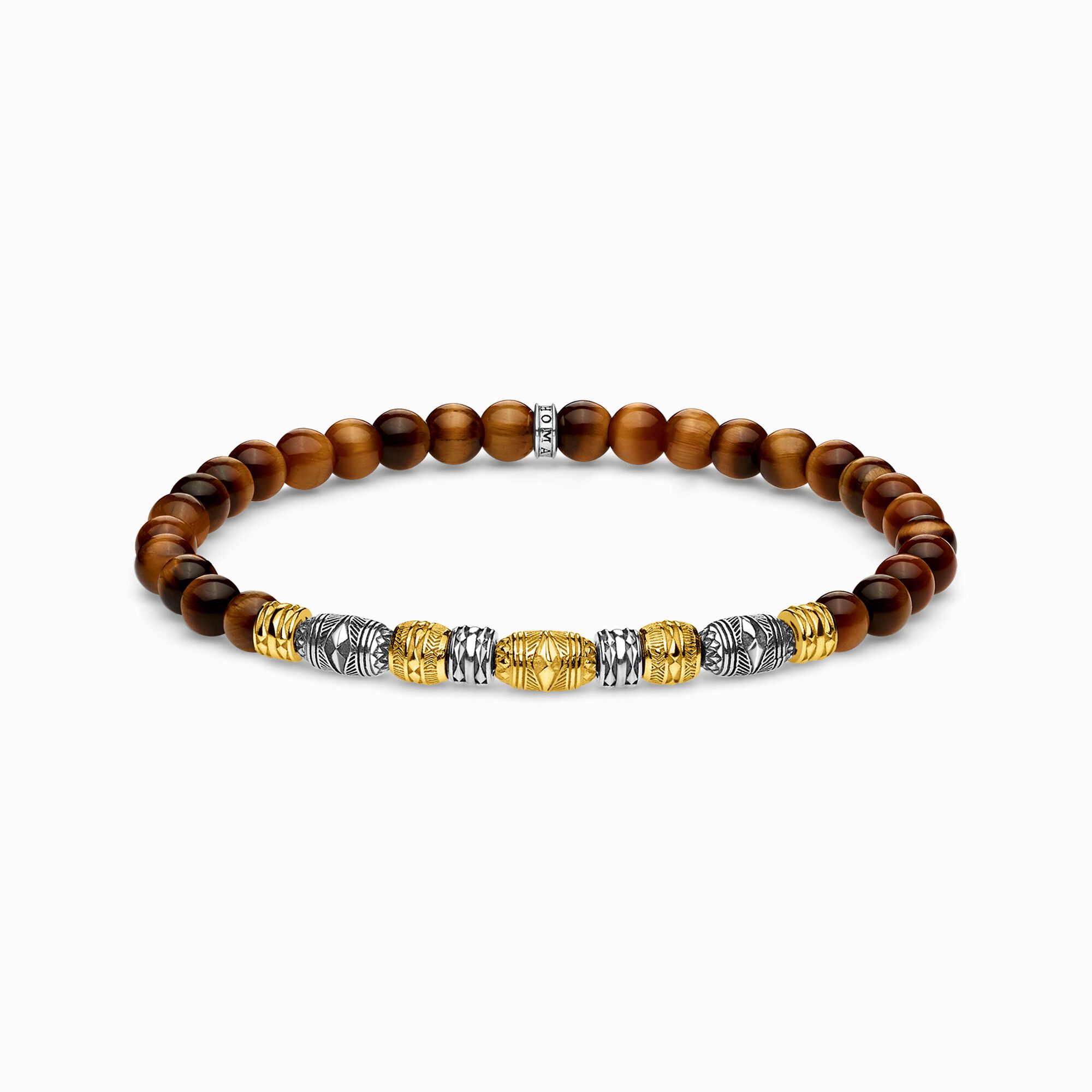 Bracelet two-tone lucky Charm, gold from the  collection in the THOMAS SABO online store