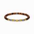 Bracelet two-tone lucky Charm, gold from the Glam &amp; Soul collection in the THOMAS SABO online store