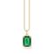 Necklace green stone gold from the  collection in the THOMAS SABO online store