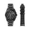 Men&rsquo;s watch Rebel at heart Chronograph black from the  collection in the THOMAS SABO online store