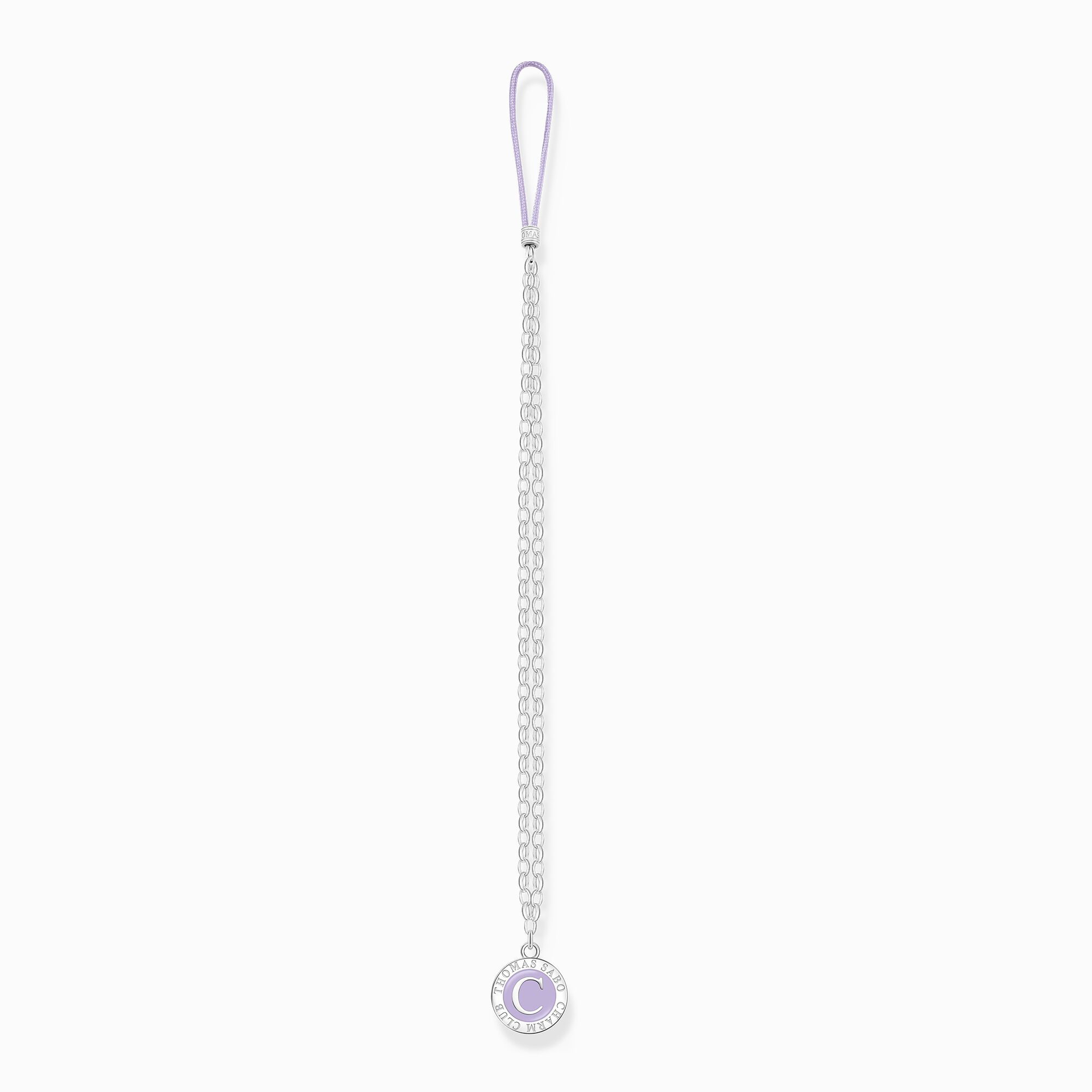Silver Charm Club long mobile chains with Charmista Coin from the Charm Club collection in the THOMAS SABO online store