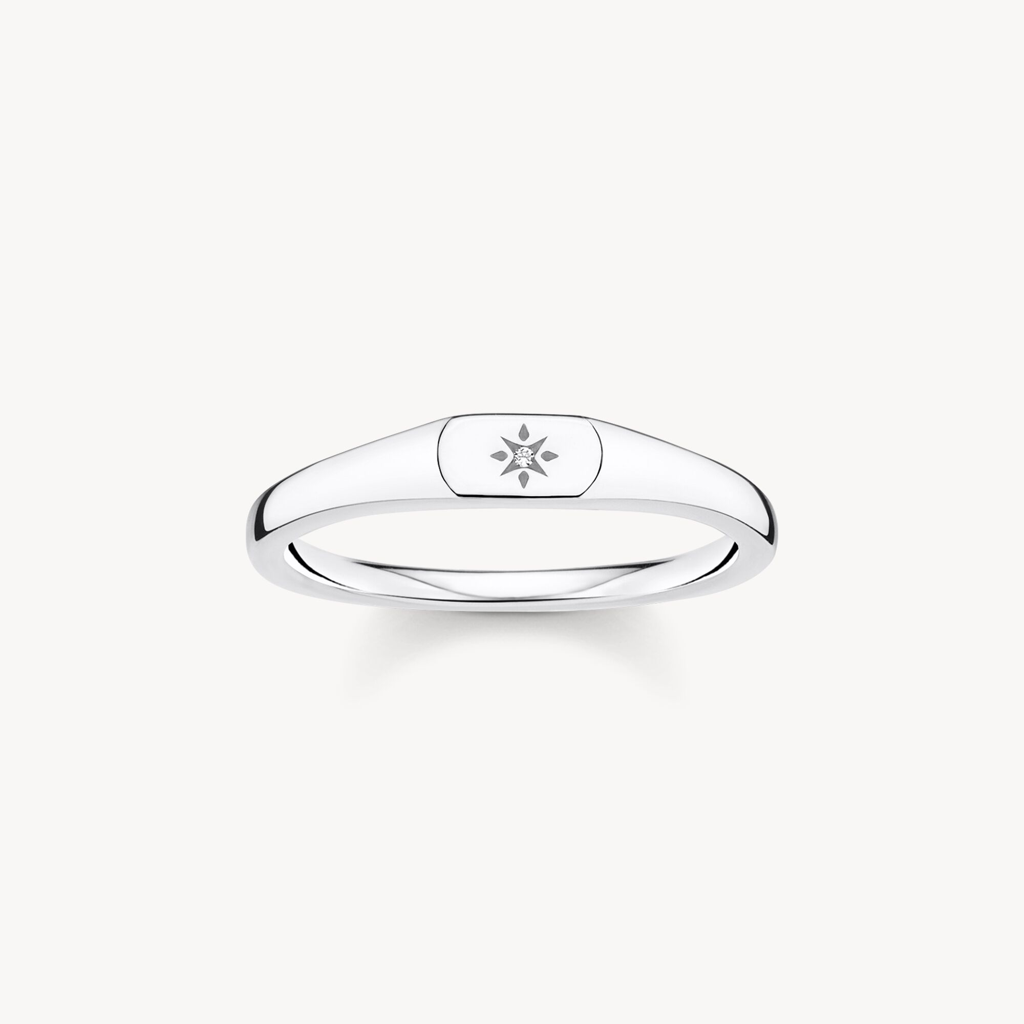 Bijou Thomas Sabo Scintillant Thomas Sabo Ring Stern 925 Sterling ...