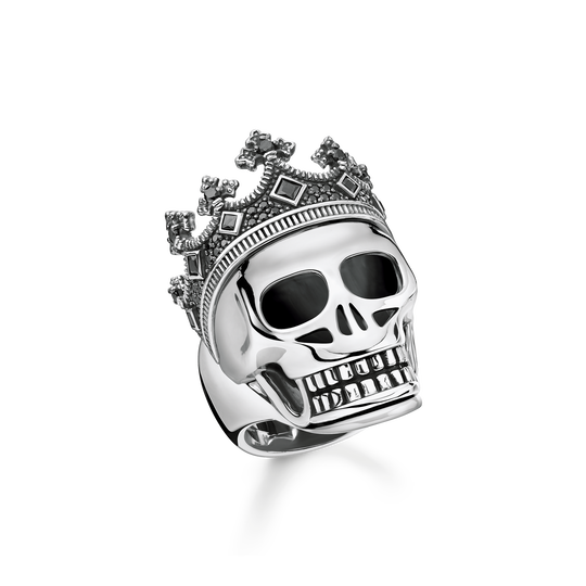 Ring Totenkopf Krone aus der  Kollektion im Online Shop von THOMAS SABO
