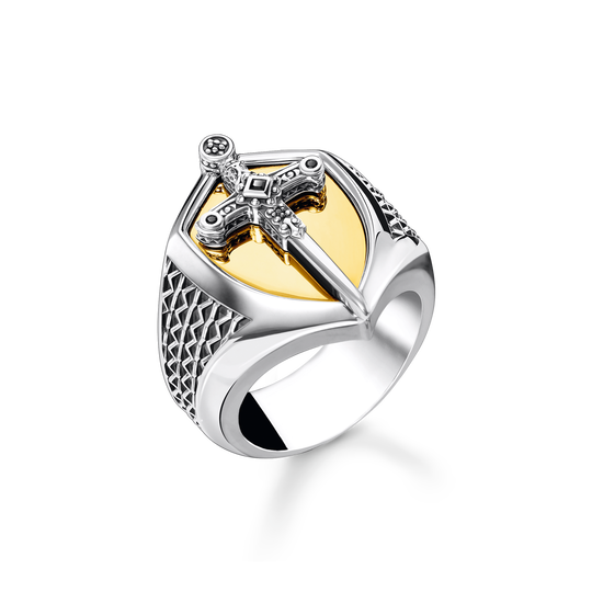 Bague &eacute;p&eacute;e or de la collection  dans la boutique en ligne de THOMAS SABO