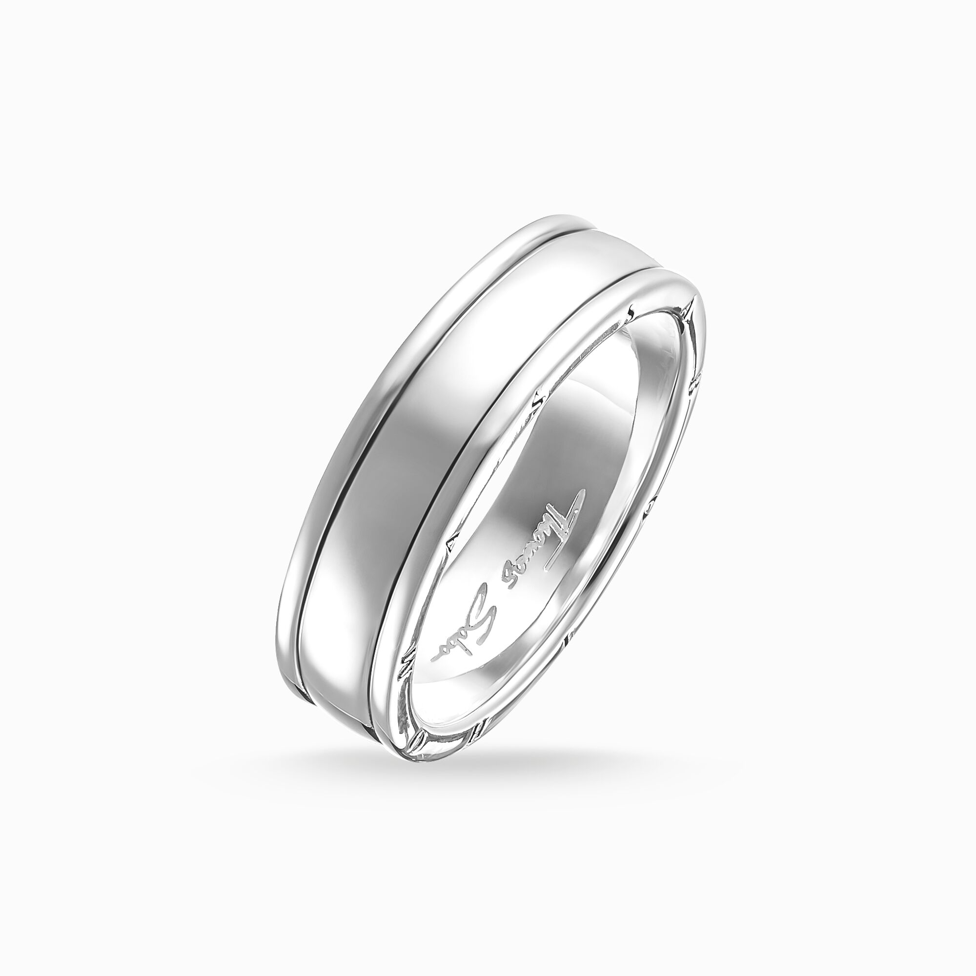 Thomas Sabo Band Ring Cross Pave