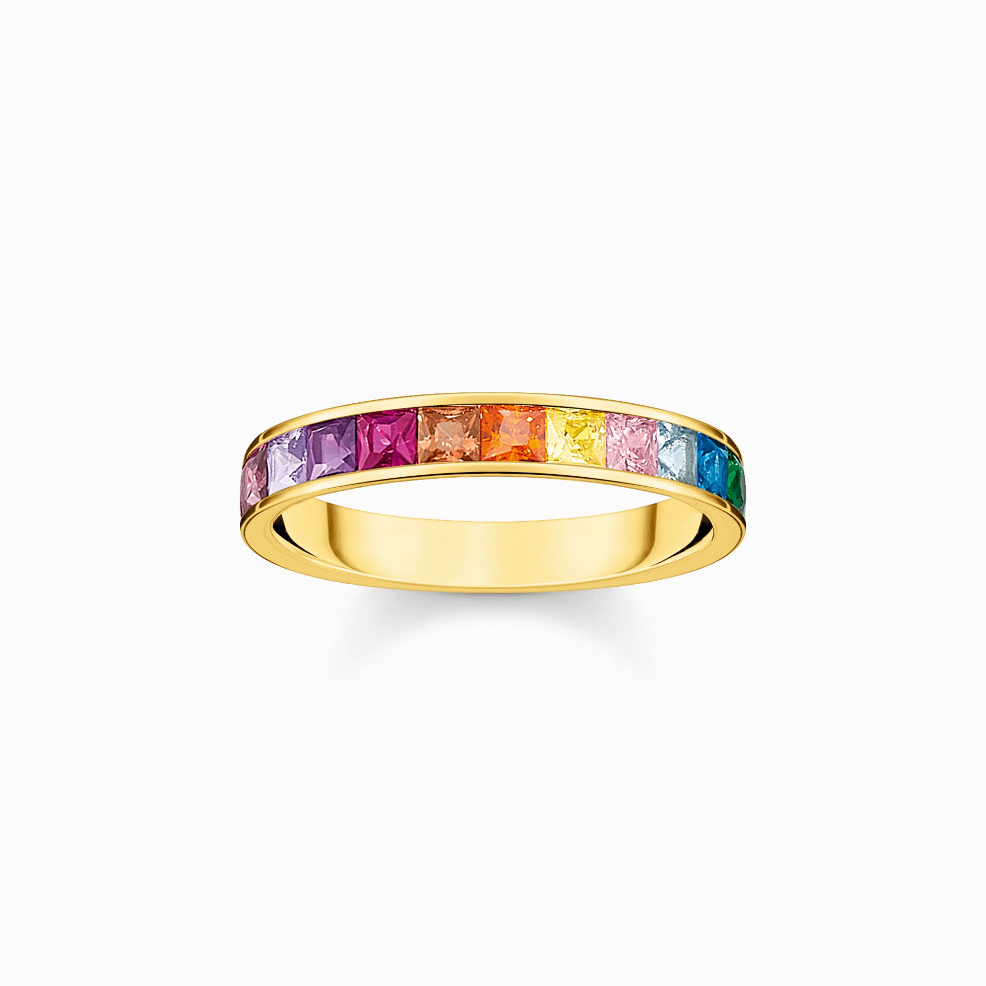 Ring colourful stones gold from the  collection in the THOMAS SABO online store