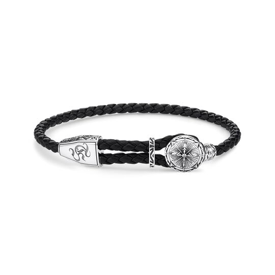 Leather strap compass from the  collection in the THOMAS SABO online store