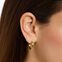 Hoop earrings small gold from the  collection in the THOMAS SABO online store