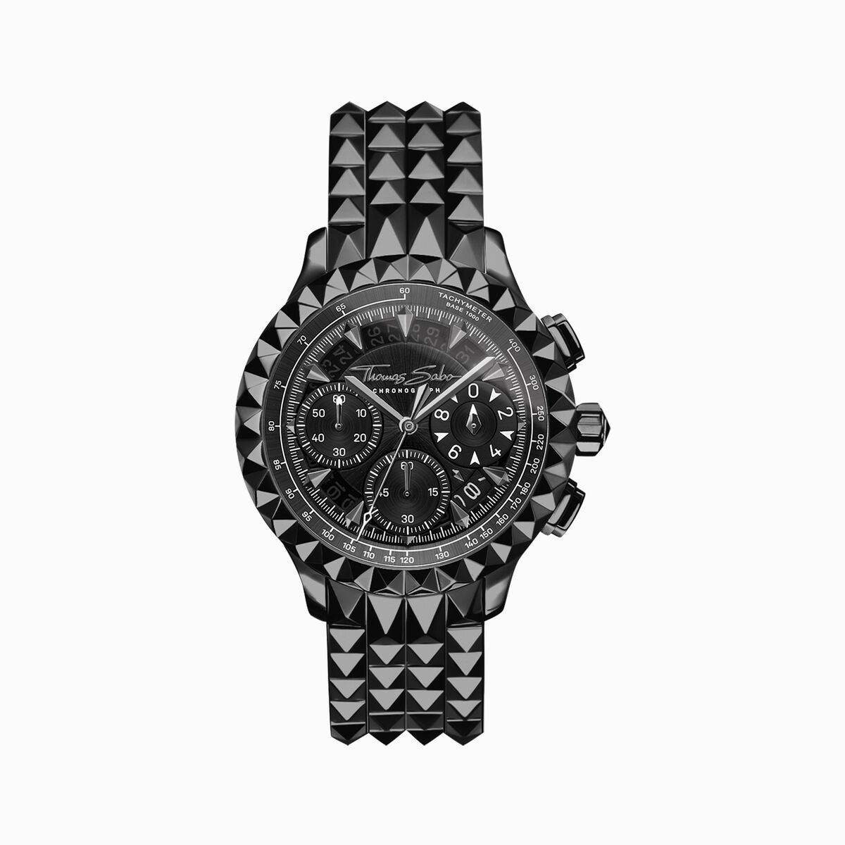 Herrenuhr Rebel at Heart Chronograph schwarz | THOMAS SABO