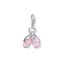 Charm-h&auml;ngsmycke rosa bebisskor ur kollektionen Charm Club i THOMAS SABO:s onlineshop