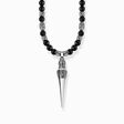 Necklace meditation, black from the  collection in the THOMAS SABO online store