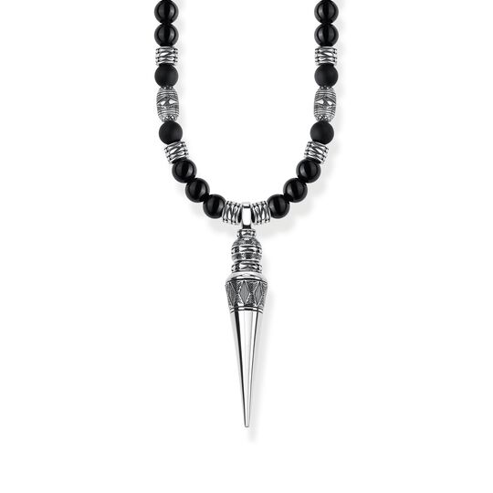 Necklace meditation, black from the  collection in the THOMAS SABO online store