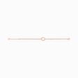 Armband cirkel med vita stenar ros&eacute;guldpl&auml;terad ur kollektionen  i THOMAS SABO:s onlineshop