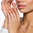 Ring mit pinken Steinen Pav&eacute; Silber aus der  Kollektion im Online Shop von THOMAS SABO