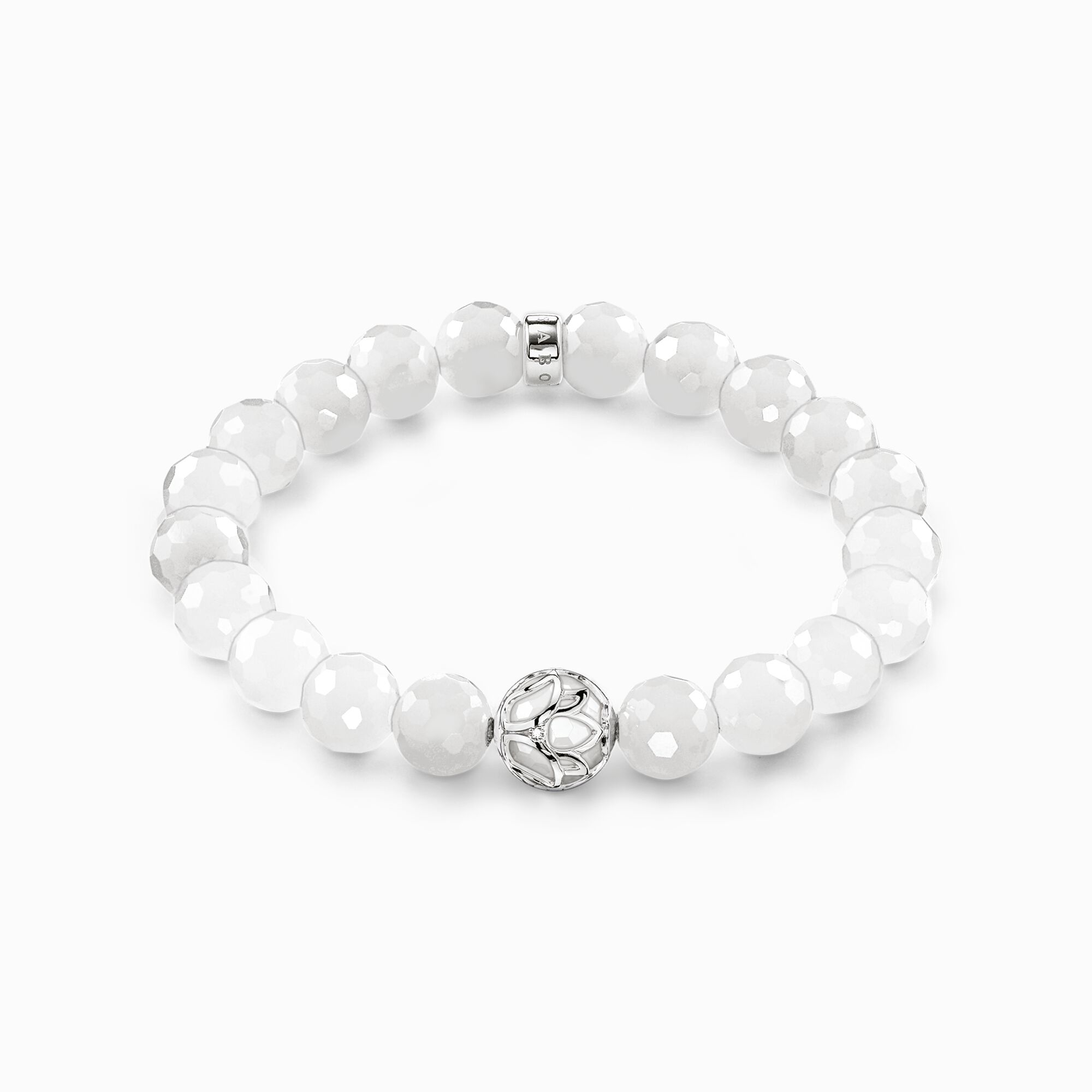 Bracelet white lotos blossom from the  collection in the THOMAS SABO online store