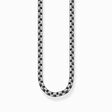 Venezia chain silver blackened Thickness 4.00 mm &#40;0.16 Inch&#41; from the  collection in the THOMAS SABO online store