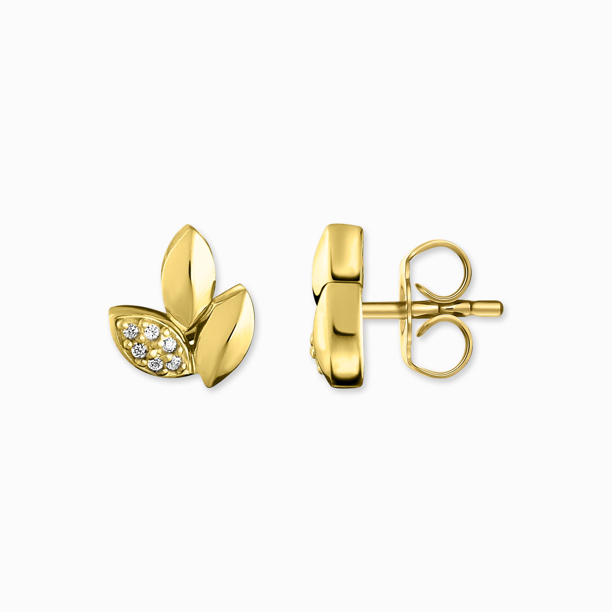 Ear studs leaves from the  collection in the THOMAS SABO online store