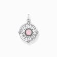Silver pendant with pinkish cold enamel and cosmic details from the  collection in the THOMAS SABO online store