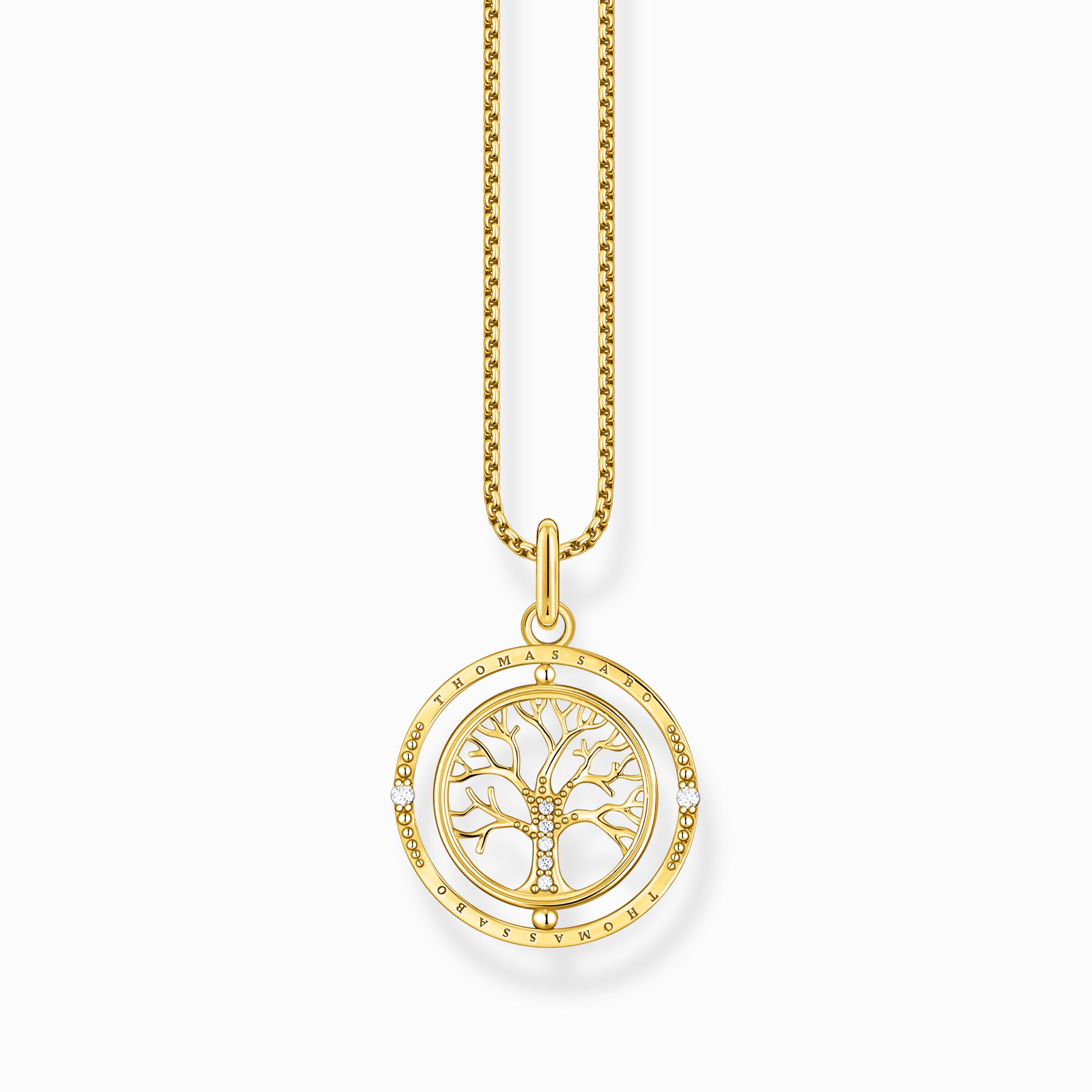 Kette Tree of Love gold aus der  Kollektion im Online Shop von THOMAS SABO