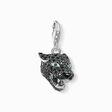 Charm-h&auml;ngsmycke Black Cat ur kollektionen Charm Club i THOMAS SABO:s onlineshop