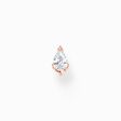 Clou d&#39;oreille unique cristal de glace or rose de la collection Charming Collection dans la boutique en ligne de THOMAS SABO