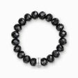 Charm bracelet obsidian from the Charm Club collection in the THOMAS SABO online store
