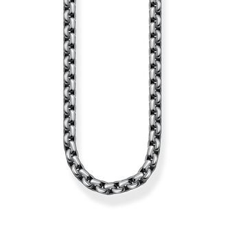 Venezia chain silver blackened Thickness 4.00 mm &#40;0.16 Inch&#41; from the  collection in the THOMAS SABO online store