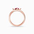 Ring colourful stones, rose-coloured from the  collection in the THOMAS SABO online store