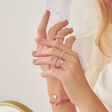 Set de joya ring stacking lib&eacute;lula oro rosado de la colección  en la tienda online de THOMAS SABO