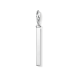 Charm pendant Vertical bar silver from the  collection in the THOMAS SABO online store