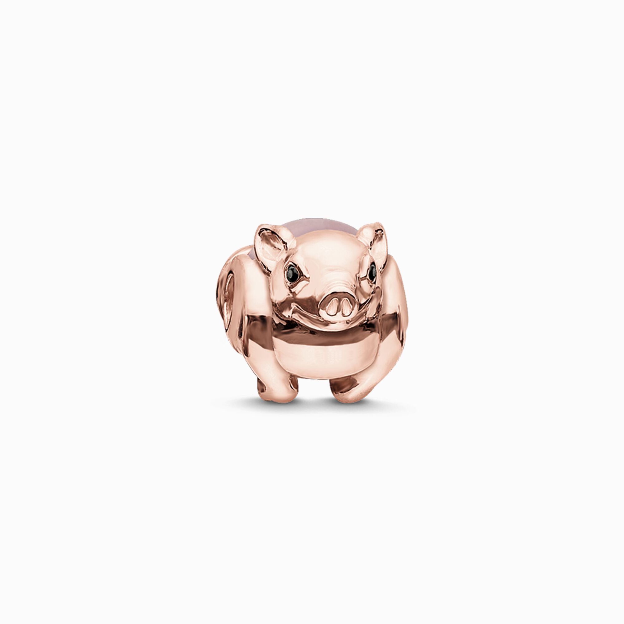 Bead pink piglet from the Karma Beads collection in the THOMAS SABO online store