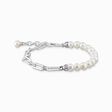 Armband Glieder und Perlen silber aus der  Kollektion im Online Shop von THOMAS SABO
