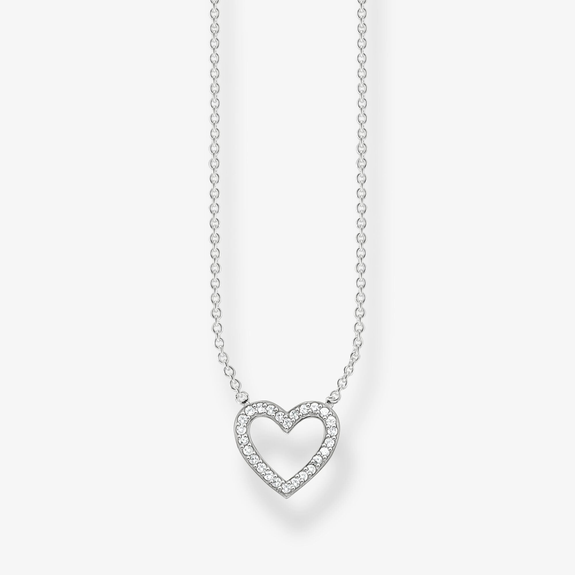 THOMAS SABO Collier Argent sterling, Taille: 45 cm, pour femme