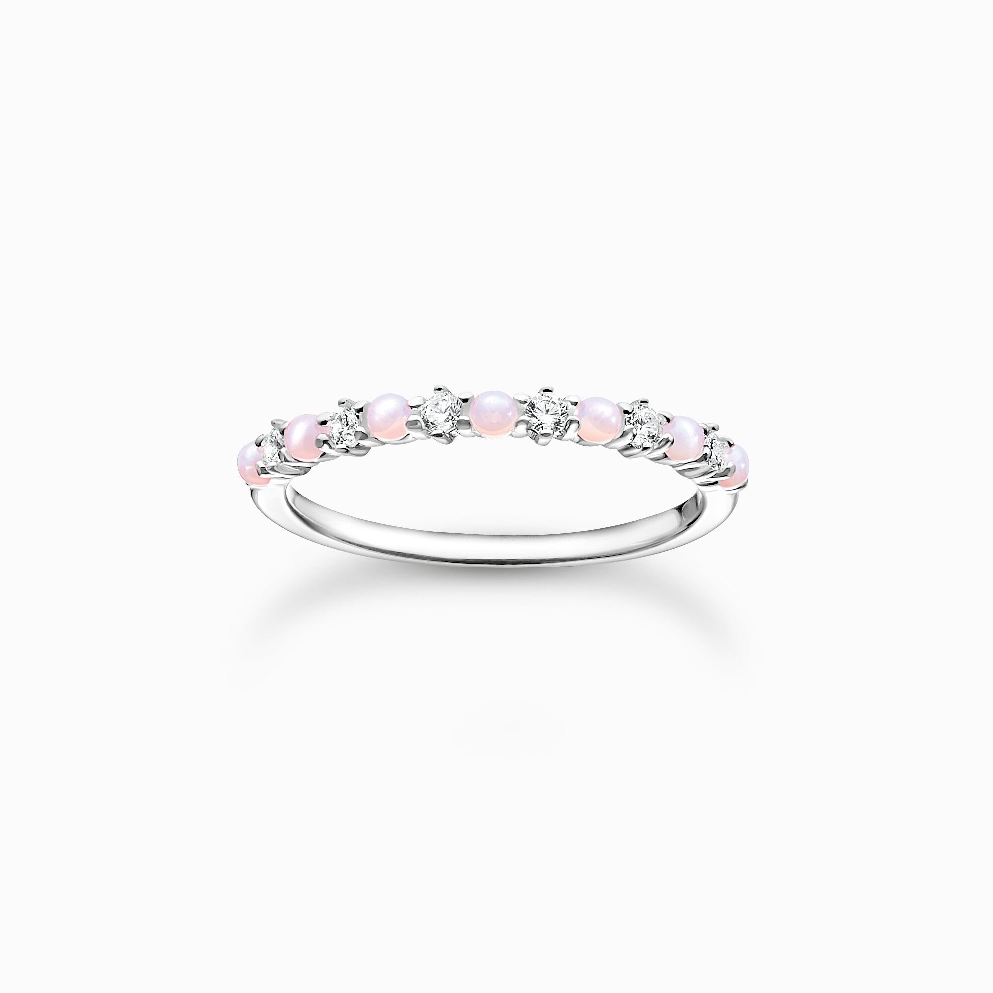 Ring rosa und wei&szlig;e Steine aus der Charming Collection Kollektion im Online Shop von THOMAS SABO