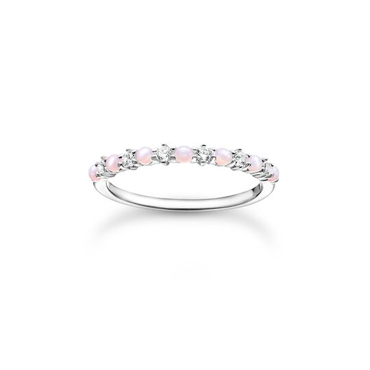 Anillo rosa y blanco piedras de la colección Charming Collection en la tienda online de THOMAS SABO