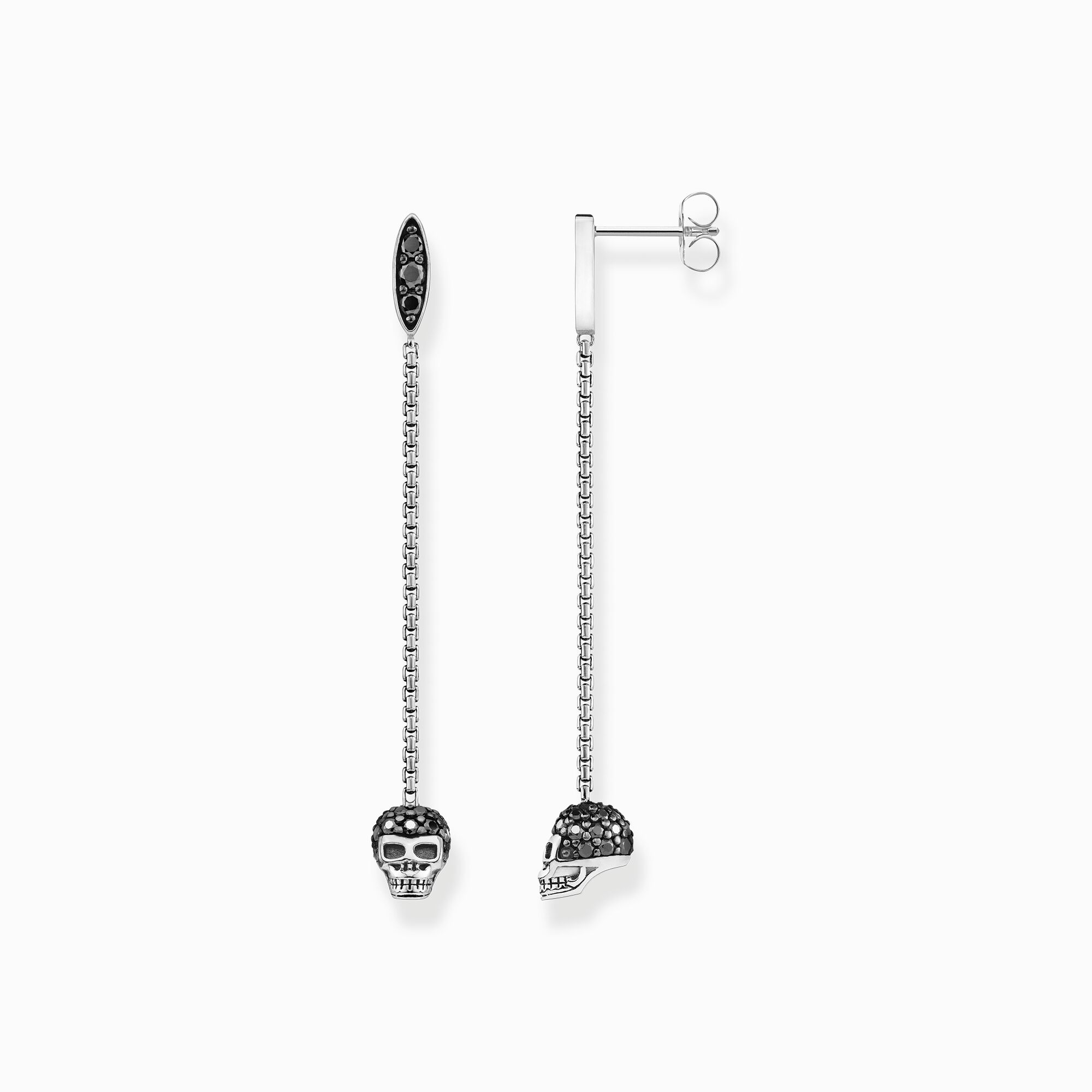 Earrings skull from the  collection in the THOMAS SABO online store