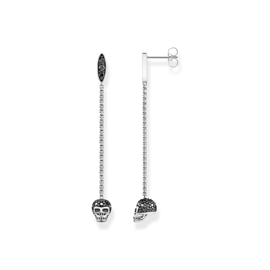 Ear studs skull from the  collection in the THOMAS SABO online store