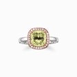 Solitaire ring green from the  collection in the THOMAS SABO online store