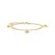 Bracelet coquillages et pierres blanches or de la collection Charming Collection dans la boutique en ligne de THOMAS SABO