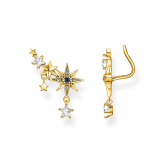 Ear climber Royalty stars gold from the  collection in the THOMAS SABO online store