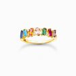 Ring bunte Steine gold aus der Charming Collection Kollektion im Online Shop von THOMAS SABO