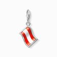 Charm pendant flag Austria from the Charm Club collection in the THOMAS SABO online store
