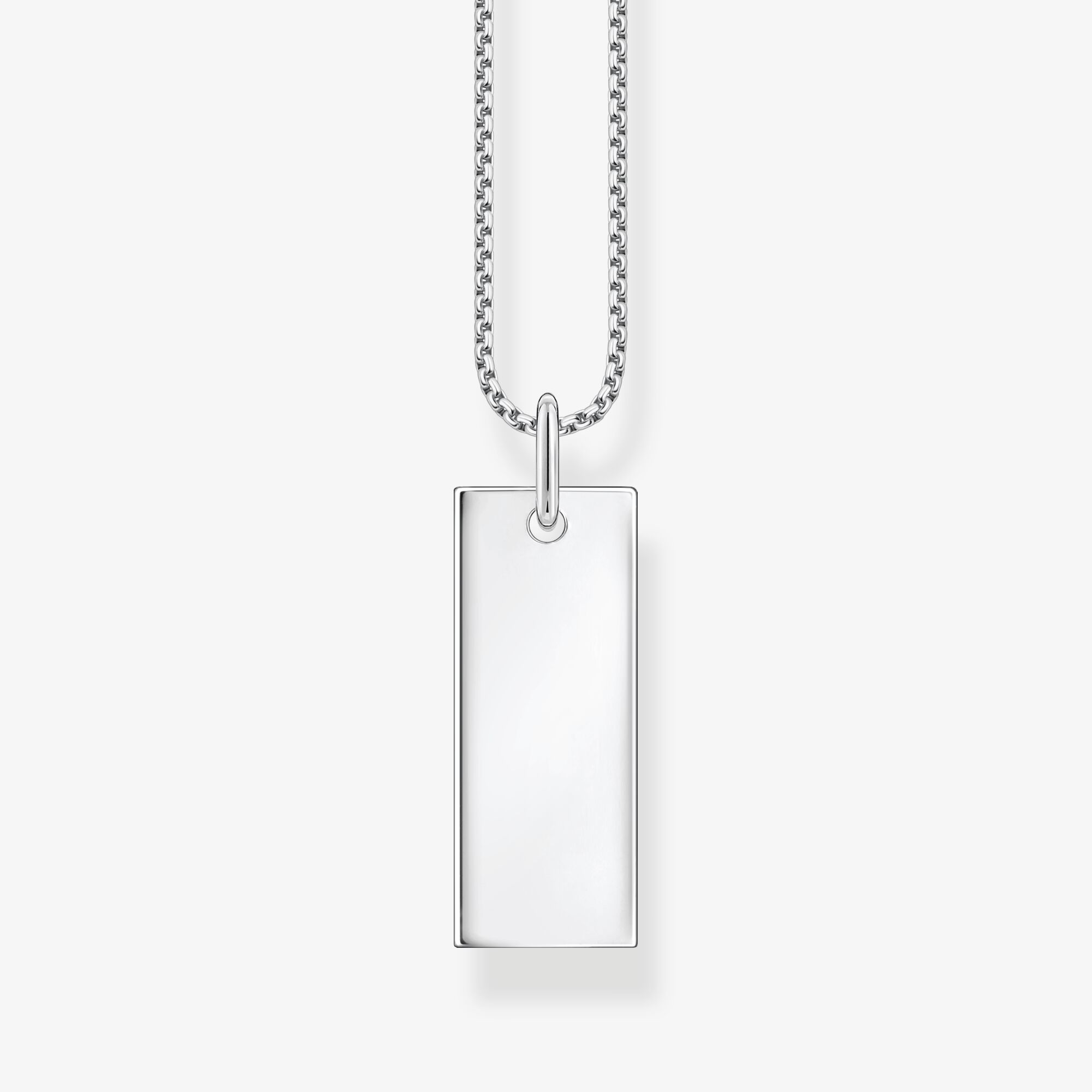 THOMAS SABO Kette Tag silber, Sterlingsilber, Größe: 45 cm, Unisex